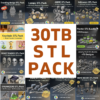 30TB Premium STL & 3MF Mega Bundle – 600,000+ Files