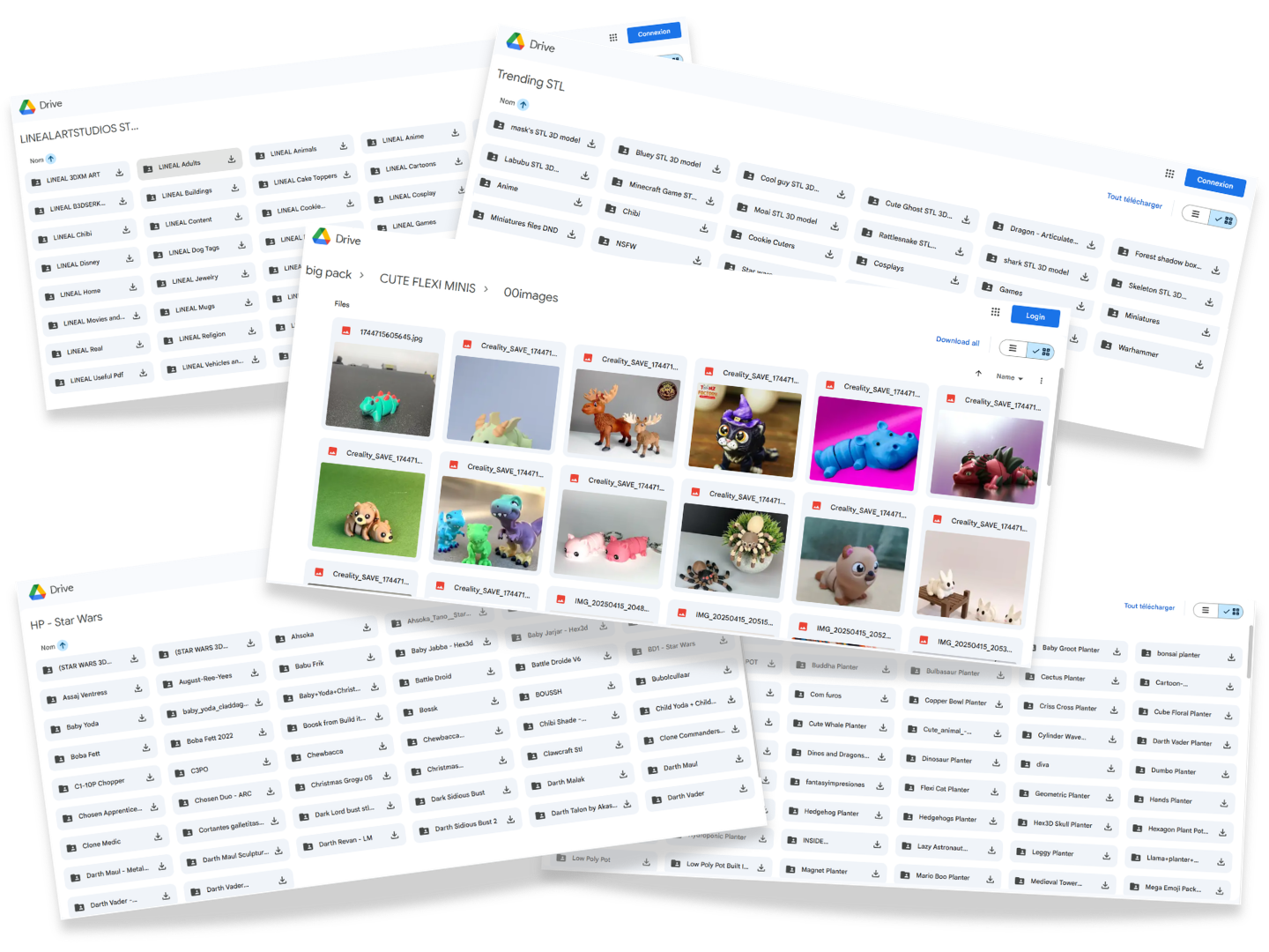 Organized Google Drive bundle preview