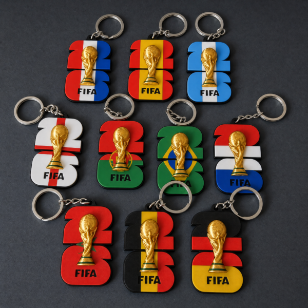 2026 World Cup Country Flag Keychain STL Bundle