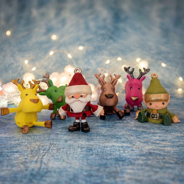 200+ Christmas STL Bundle | Xmas Ornaments & 3D Print Models