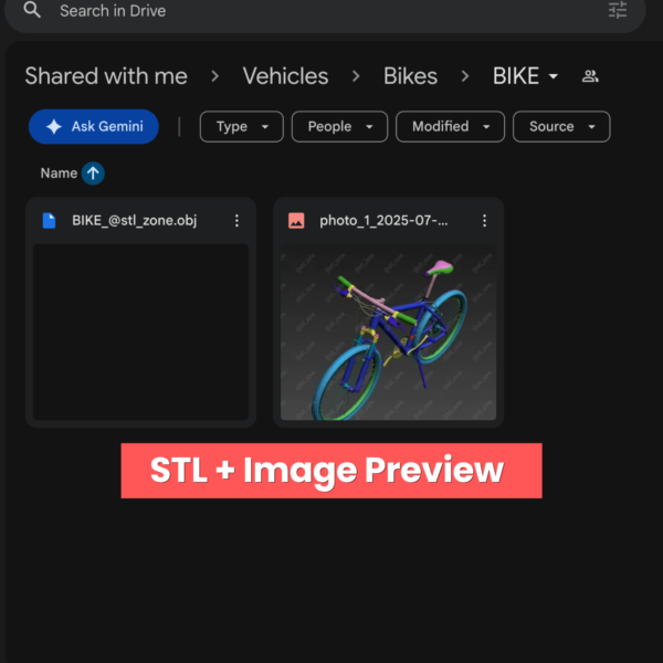 1000+ Vehicle STL 3D Models Bundle | Cars, Bikes, Aircraft, Ships, Tanks, Trains & Trucks