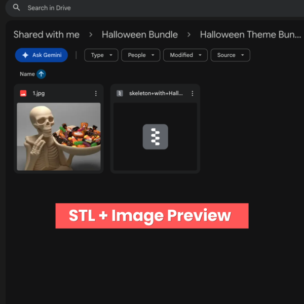 500+ Halloween STL Bundle | Horror 3D Print Models & Designs